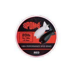 Spomb Braid 300m 0.18mm RED