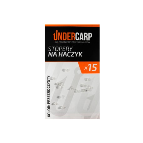 Undercarp Stopery na haczyk – przezroczyste