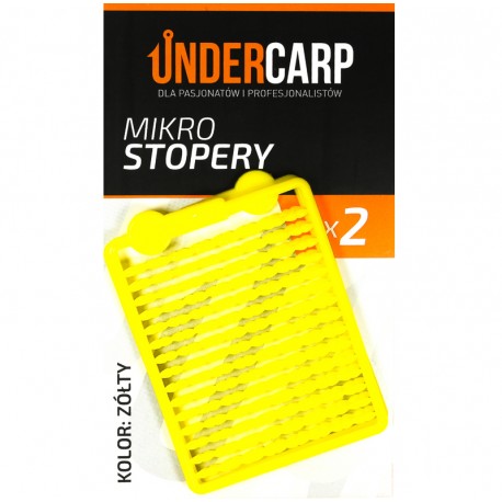 Undercarp Mikro stopery – żółte