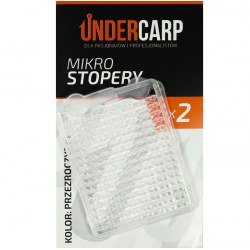 Undercarp Mikro stopery – przezroczyste
