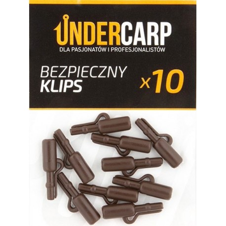 Undercarp Bezpieczny klips brązowy