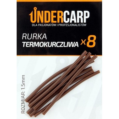 Undercarp Rurka termokurczliwa brązowa 1,5 mm