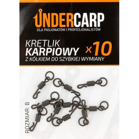 Undercarp Krętlik karpiowy z kółkiem do szybkiej wymiany