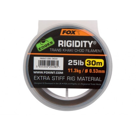 Fox Rigidity Trans Khaki - Żyłka do sztywnych przyponów