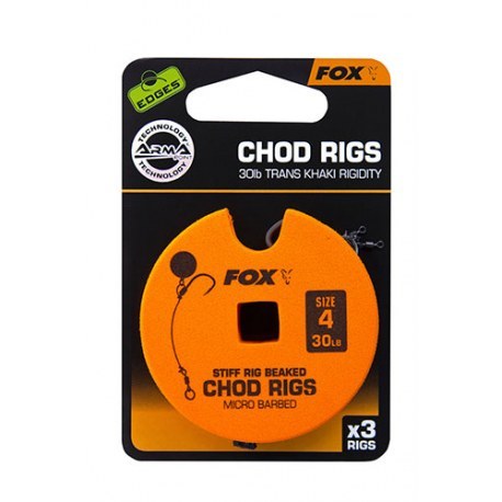Fox Chod Rigs Standard 30lb size 4