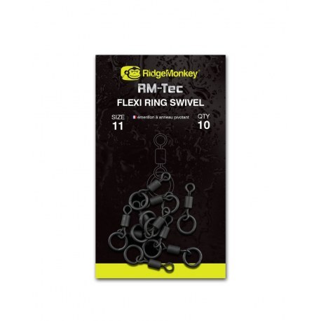 Ridge Monkey Flexi Ring Swivel size 11