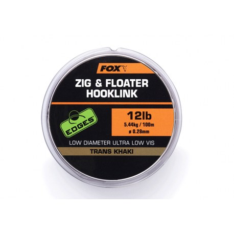 Fox Zig & Floater Line Trans Khaki 12lb (5.44kg) 0.280mm