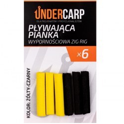 Undercarp Pływająca pianka wypornościowa Zig Rig – żółty-czarny