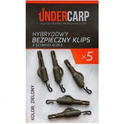 Undercarp Hybrydowy bezpieczny klips z szybkozłączką